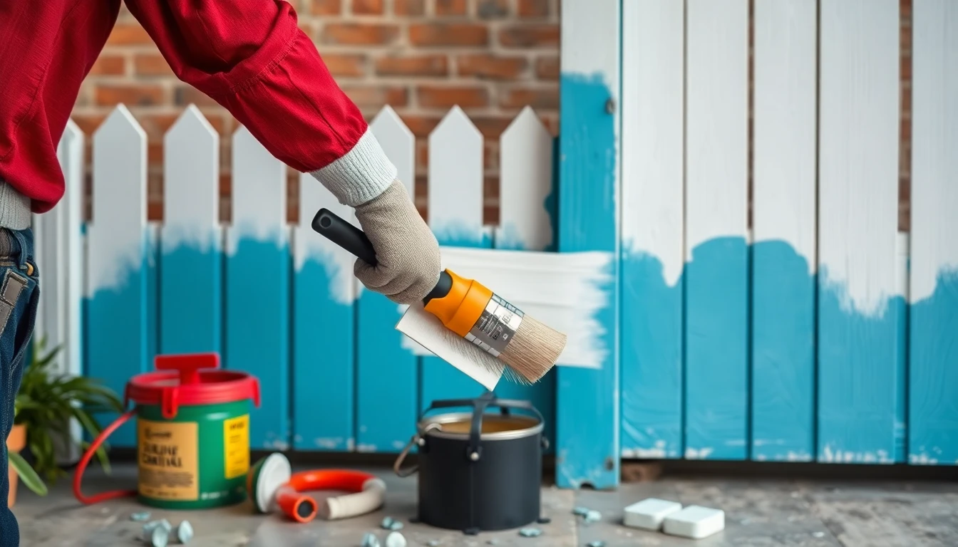 Fence & Gate Painting